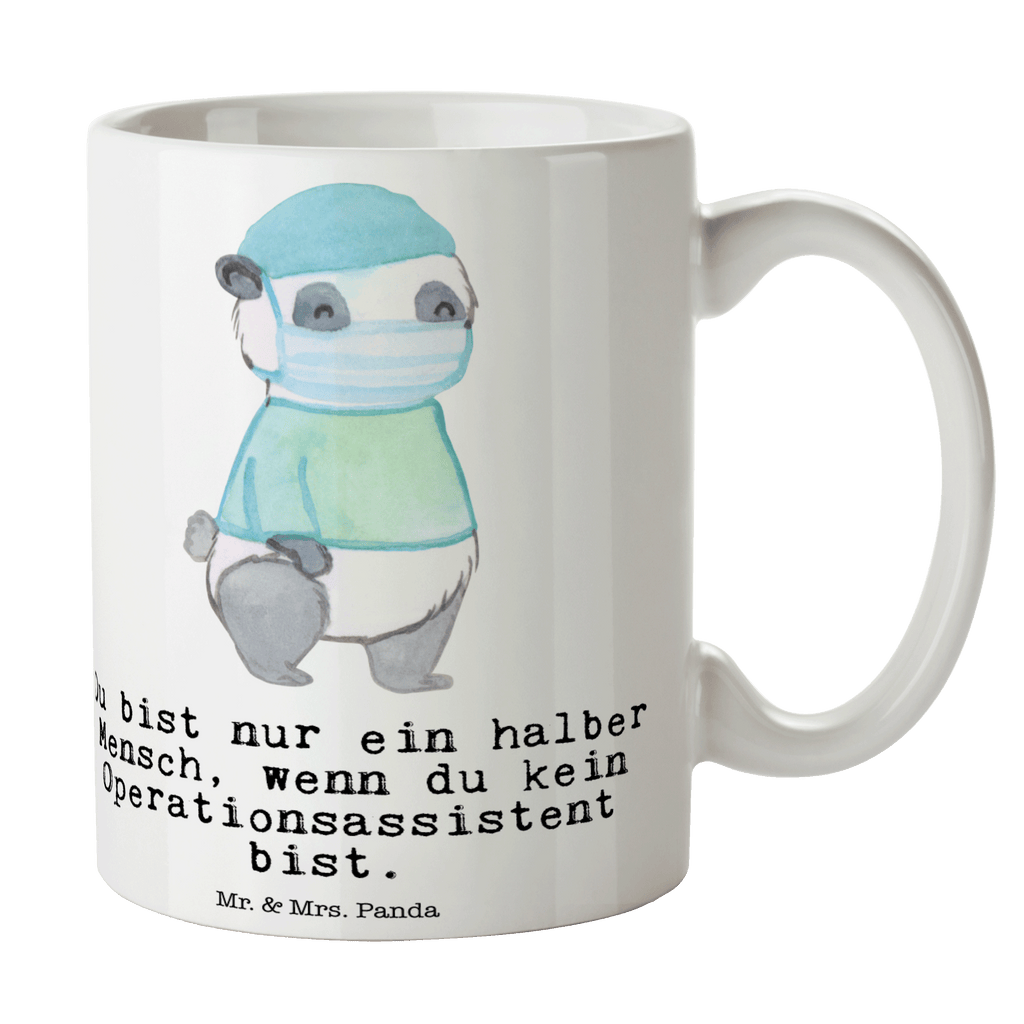 Tasse Operationsassistent mit Herz Operationsassistent, Operationstechnischer Assistent, OTA, OP Assistent, Operationsassistenz, Ausbildung,  Becher, Kaffeetasse, Kaffeebecher, Tee, Frühstück, Büro  Beruf, Ausbildung, Jubiläum, Abschied, Rente, Kollege, Kollegin, Geschenk, Schenken, Arbeitskollege, Mitarbeiter, Firma, Danke, Dankeschön