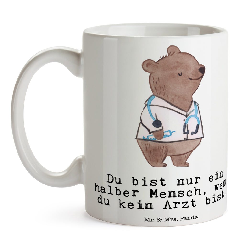 Tasse Arzt mit Herz Arzt, Hausarzt, Mediziner, Doktor, Medizinstudium, Doktortitel, Arztpraxis,  Becher, Kaffeetasse, Kaffeebecher, Tee, Frühstück, Büro  Beruf, Ausbildung, Jubiläum, Abschied, Rente, Kollege, Kollegin, Geschenk, Schenken, Arbeitskollege, Mitarbeiter, Firma, Danke, Dankeschön