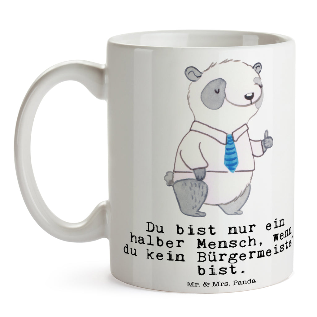 Tasse Bürgermeister mit Herz Bürgermeister Geschenk zum Amtsantritt, Amtseinführung, Bürgermeisterwahl, Stadt, Gemeinde, Wahlen, Oberbürgermeister, Rathaus,   Becher, Kaffeetasse, Kaffeebecher, Tee, Frühstück, Büro  Beruf, Ausbildung, Jubiläum, Abschied, Rente, Kollege, Kollegin, Geschenk, Schenken, Arbeitskollege, Mitarbeiter, Firma, Danke, Dankeschön