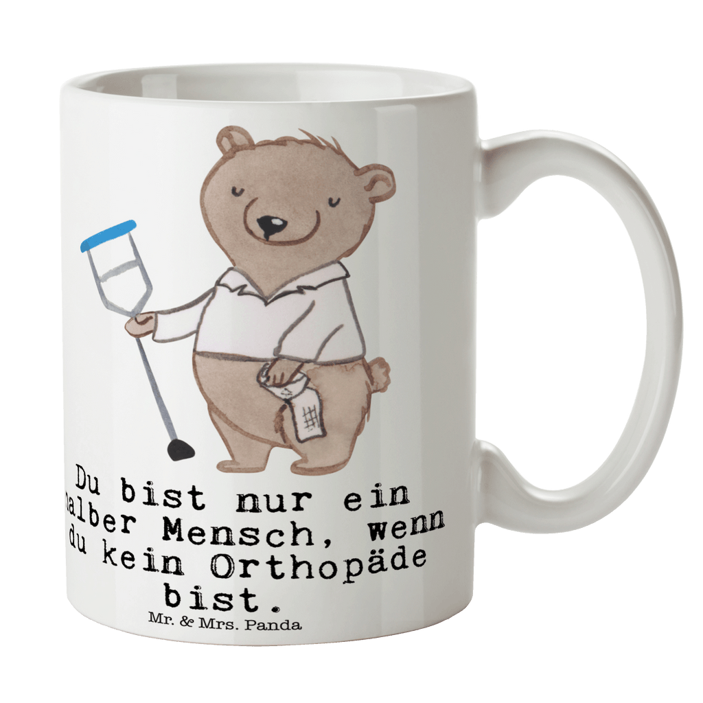 Tasse Orthopäde mit Herz Orthopäde, Facharzt, Orthopädie, Praxis, Eröffnung,  Becher, Kaffeetasse, Kaffeebecher, Tee, Frühstück, Büro  Beruf, Ausbildung, Jubiläum, Abschied, Rente, Kollege, Kollegin, Geschenk, Schenken, Arbeitskollege, Mitarbeiter, Firma, Danke, Dankeschön