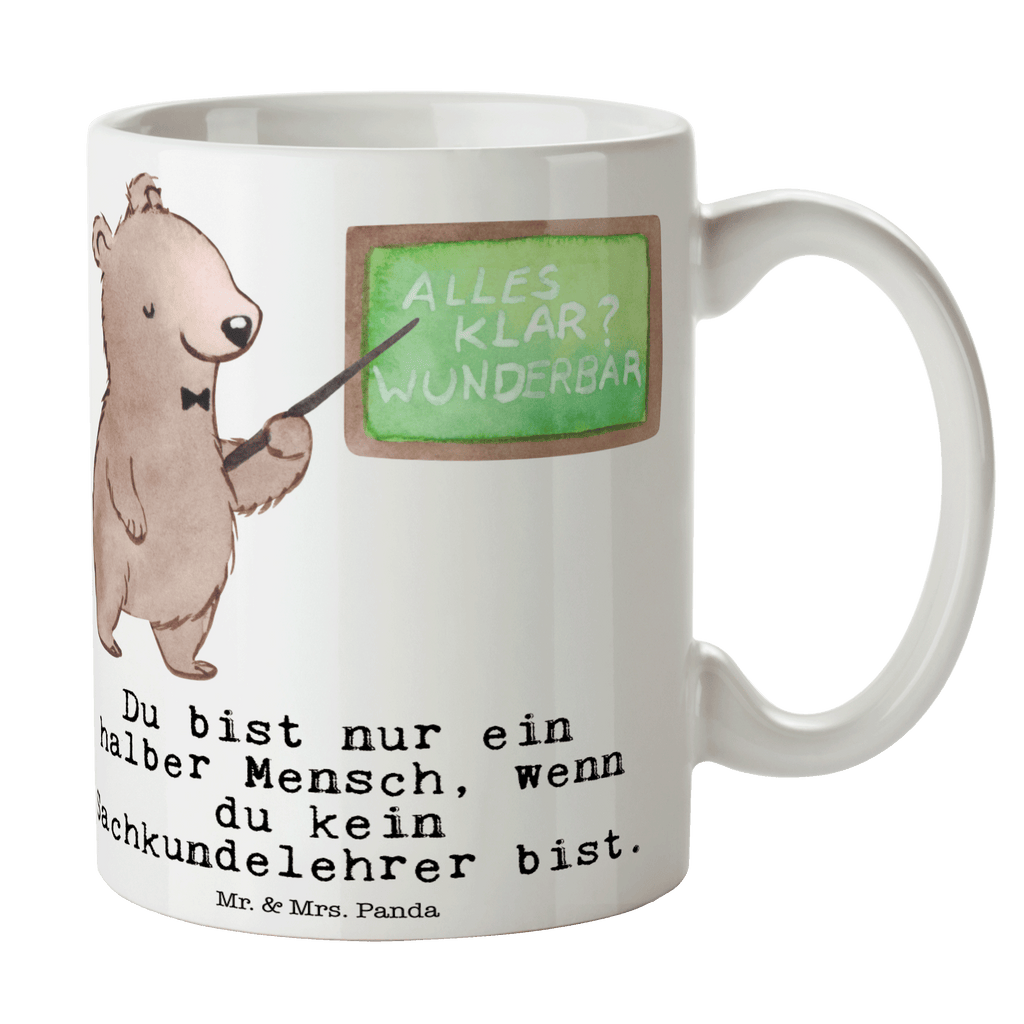 Tasse Sachkundelehrer mit Herz Sachkundelehrer, Sachkundeunterricht, Schule, Grundschule,  Becher, Kaffeetasse, Kaffeebecher, Tee, Frühstück, Büro  Beruf, Ausbildung, Jubiläum, Abschied, Rente, Kollege, Kollegin, Geschenk, Schenken, Arbeitskollege, Mitarbeiter, Firma, Danke, Dankeschön