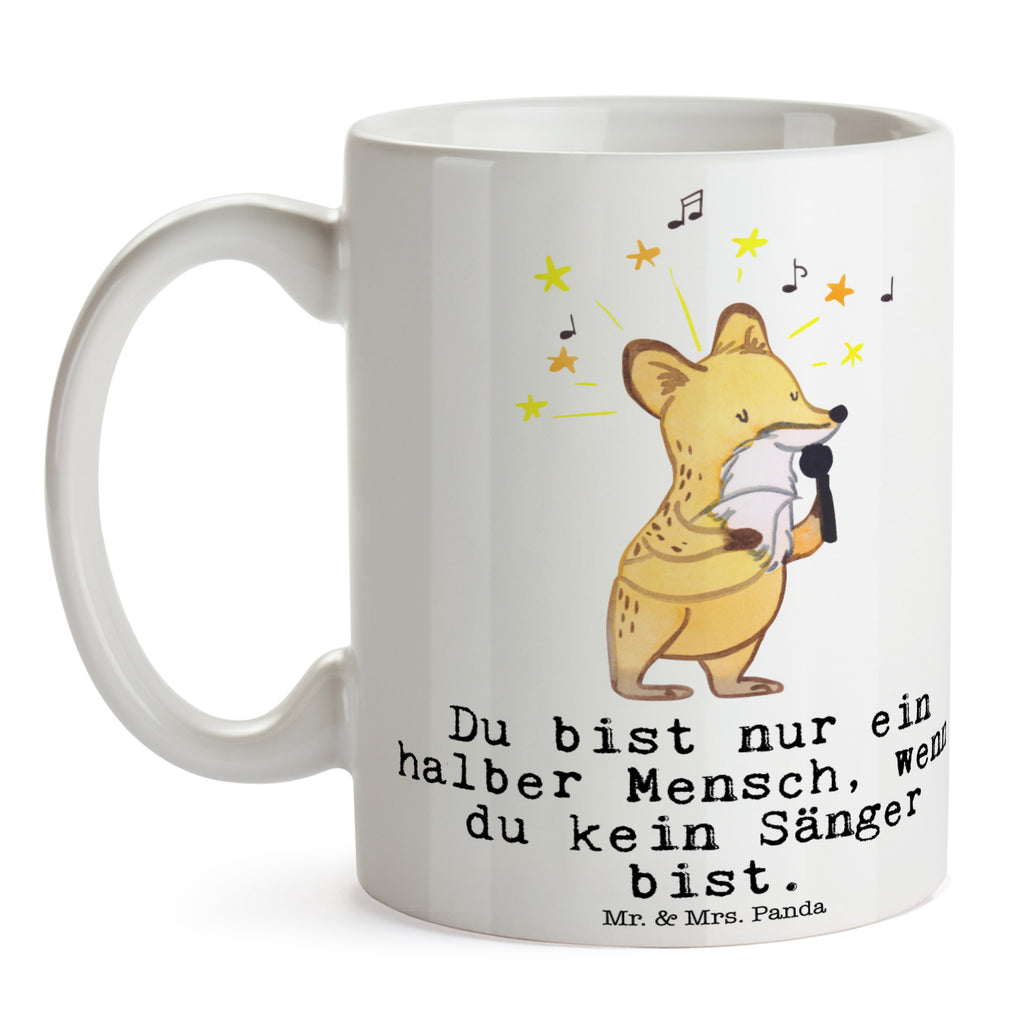 Tasse Sänger mit Herz  Becher, Kaffeetasse, Kaffeebecher, Tee, Frühstück, Büro  Beruf, Ausbildung, Jubiläum, Abschied, Rente, Kollege, Kollegin, Geschenk, Schenken, Arbeitskollege, Mitarbeiter, Firma, Danke, Dankeschön