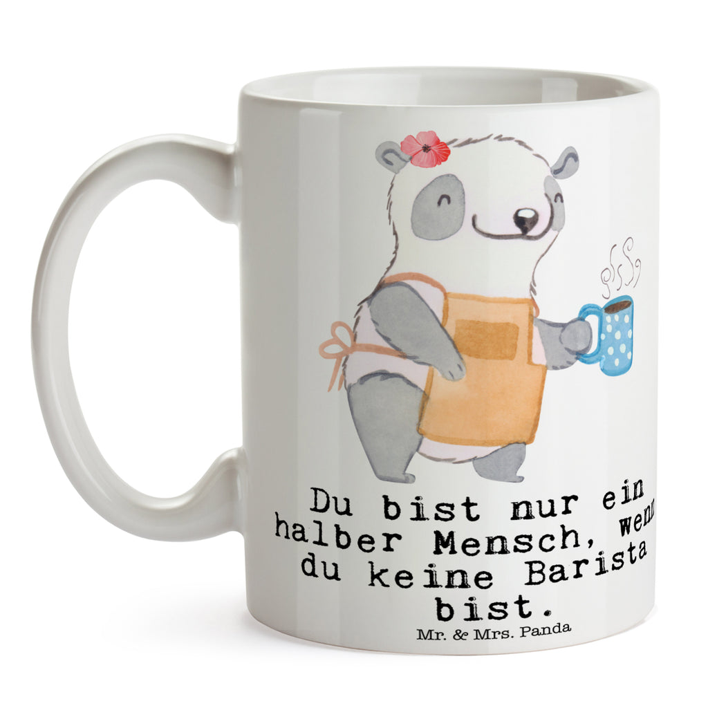 Tasse Barista mit Herz