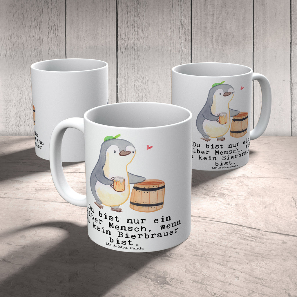 Tasse Bierbrauer mit Herz Bierbrauer, Biertrinker, Bierkenner, Biergeschenk, Hobbybrauen, Heimbrauen, Selbstbrauen, Bierliebe, Bierfass,  Becher, Kaffeetasse, Kaffeebecher, Tee, Frühstück, Büro  Beruf, Ausbildung, Jubiläum, Abschied, Rente, Kollege, Kollegin, Geschenk, Schenken, Arbeitskollege, Mitarbeiter, Firma, Danke, Dankeschön