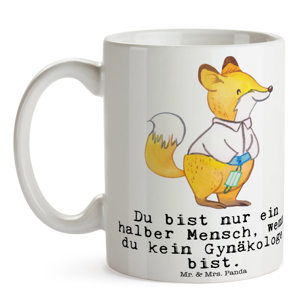 Tasse Gynäkologe mit Herz