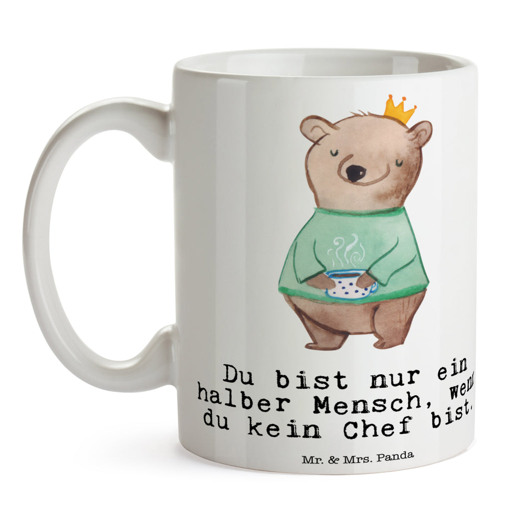 Tasse Chef mit Herz CEO, Chef, Führungskraft, Geschäftsinhaber, Firmeninhaber, Unternehmensinhaber, Direktor, Leiter,  Becher, Kaffeetasse, Kaffeebecher, Tee, Frühstück, Büro  Beruf, Ausbildung, Jubiläum, Abschied, Rente, Kollege, Kollegin, Geschenk, Schenken, Arbeitskollege, Mitarbeiter, Firma, Danke, Dankeschön