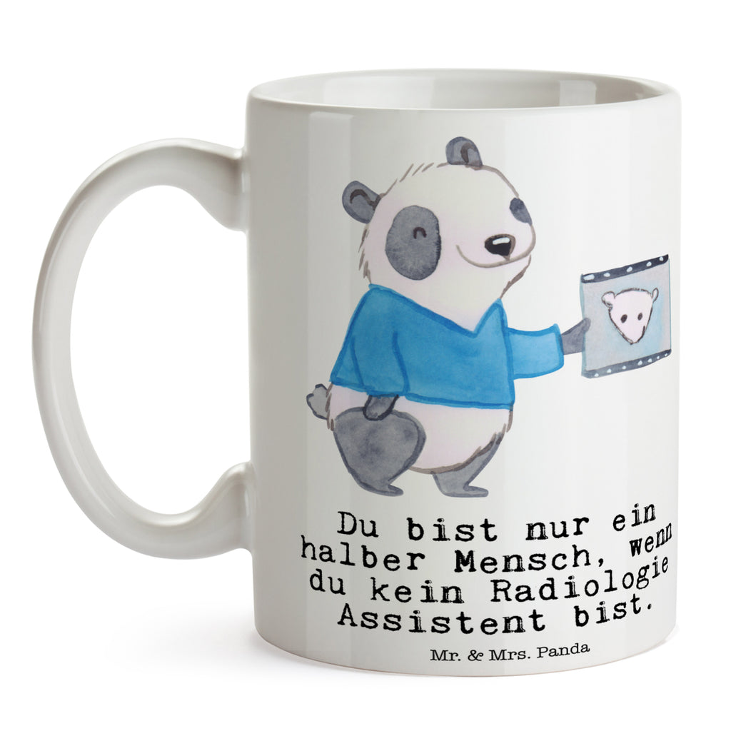 Tasse Radiologie Assistent mit Herz  Becher, Kaffeetasse, Kaffeebecher, Tee, Frühstück, Büro  Beruf, Ausbildung, Jubiläum, Abschied, Rente, Kollege, Kollegin, Geschenk, Schenken, Arbeitskollege, Mitarbeiter, Firma, Danke, Dankeschön