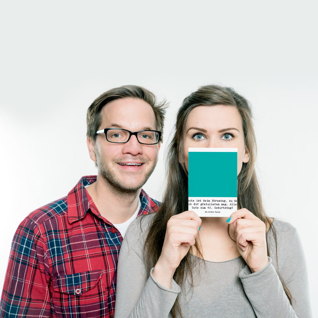 Postkarte 40. Geburtstag Happy Bird Day Geschenkkarte, Grußkarte, Karte, Einladung, Ansichtskarte, Geburtstagskarte, Einladungskarte, Dankeskarte, Geburtstag, Geburtstagsgeschenk, Geschenk, zum, Feiern, Party, Mitbringsel, für