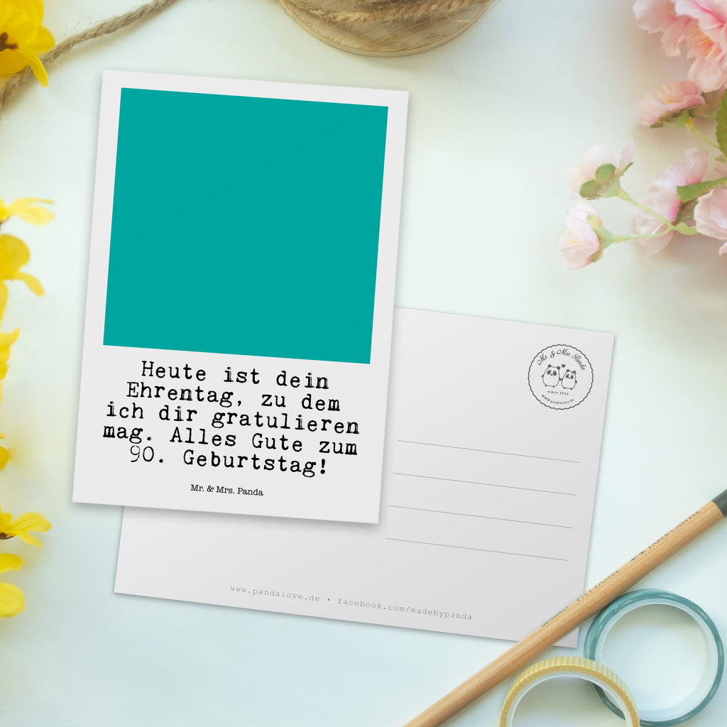 Postkarte 90. Geburtstag Happy Bird Day Geschenkkarte, Grußkarte, Karte, Einladung, Ansichtskarte, Geburtstagskarte, Einladungskarte, Dankeskarte, Geburtstag, Geburtstagsgeschenk, Geschenk, zum, Feier, für Geburtstagsgeschenk, Mitbringsel