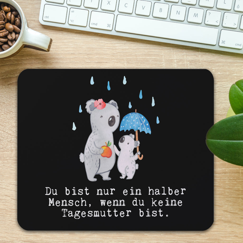 Mauspad Tagesmutter mit Herz Mousepad, Computer zubehör, Büroausstattung, PC Zubehör, Arbeitszimmer, Mauspad, Einzigartiges Mauspad, Designer Mauspad, Beruf, Ausbildung, Jubiläum, Abschied, Rente, Kollege, Kollegin, Geschenk, Schenken, Arbeitskollege, Mitarbeiter, Firma, Danke, Dankeschön