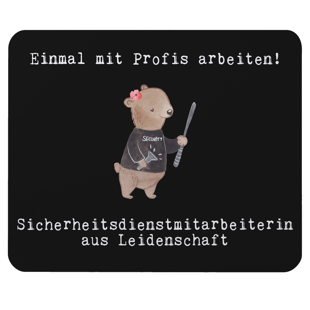 Mauspad Sicherheitsdienstmitarbeiterin aus Leidenschaft Mousepad, Computer zubehör, Büroausstattung, PC Zubehör, Arbeitszimmer, Mauspad, Einzigartiges Mauspad, Designer Mauspad, Beruf, Ausbildung, Jubiläum, Abschied, Rente, Kollege, Kollegin, Geschenk, Schenken, Arbeitskollege, Mitarbeiter, Firma, Danke, Dankeschön