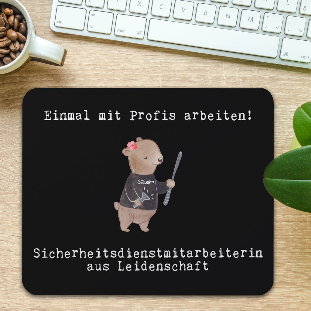 Mauspad Sicherheitsdienstmitarbeiterin aus Leidenschaft Mousepad, Computer zubehör, Büroausstattung, PC Zubehör, Arbeitszimmer, Mauspad, Einzigartiges Mauspad, Designer Mauspad, Beruf, Ausbildung, Jubiläum, Abschied, Rente, Kollege, Kollegin, Geschenk, Schenken, Arbeitskollege, Mitarbeiter, Firma, Danke, Dankeschön