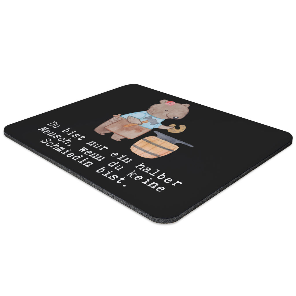 Mauspad Schmiedin mit Herz Mousepad, Computer zubehör, Büroausstattung, PC Zubehör, Arbeitszimmer, Mauspad, Einzigartiges Mauspad, Designer Mauspad, Beruf, Ausbildung, Jubiläum, Abschied, Rente, Kollege, Kollegin, Geschenk, Schenken, Arbeitskollege, Mitarbeiter, Firma, Danke, Dankeschön