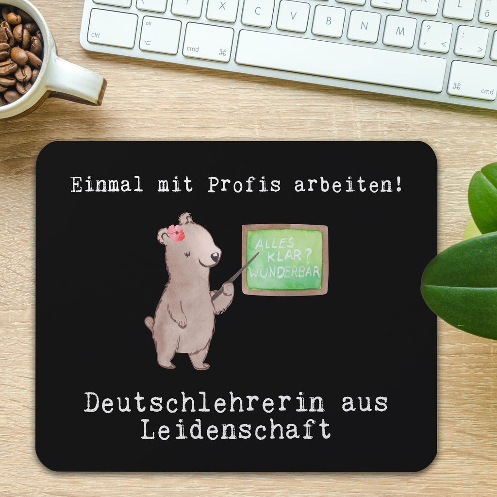 Mauspad Deutschlehrerin aus Leidenschaft Mousepad, Computer zubehör, Büroausstattung, PC Zubehör, Arbeitszimmer, Mauspad, Einzigartiges Mauspad, Designer Mauspad, Beruf, Ausbildung, Jubiläum, Abschied, Rente, Kollege, Kollegin, Geschenk, Schenken, Arbeitskollege, Mitarbeiter, Firma, Danke, Dankeschön, Deutschlehrerin, Deutschunterricht, Schule, Grundschule