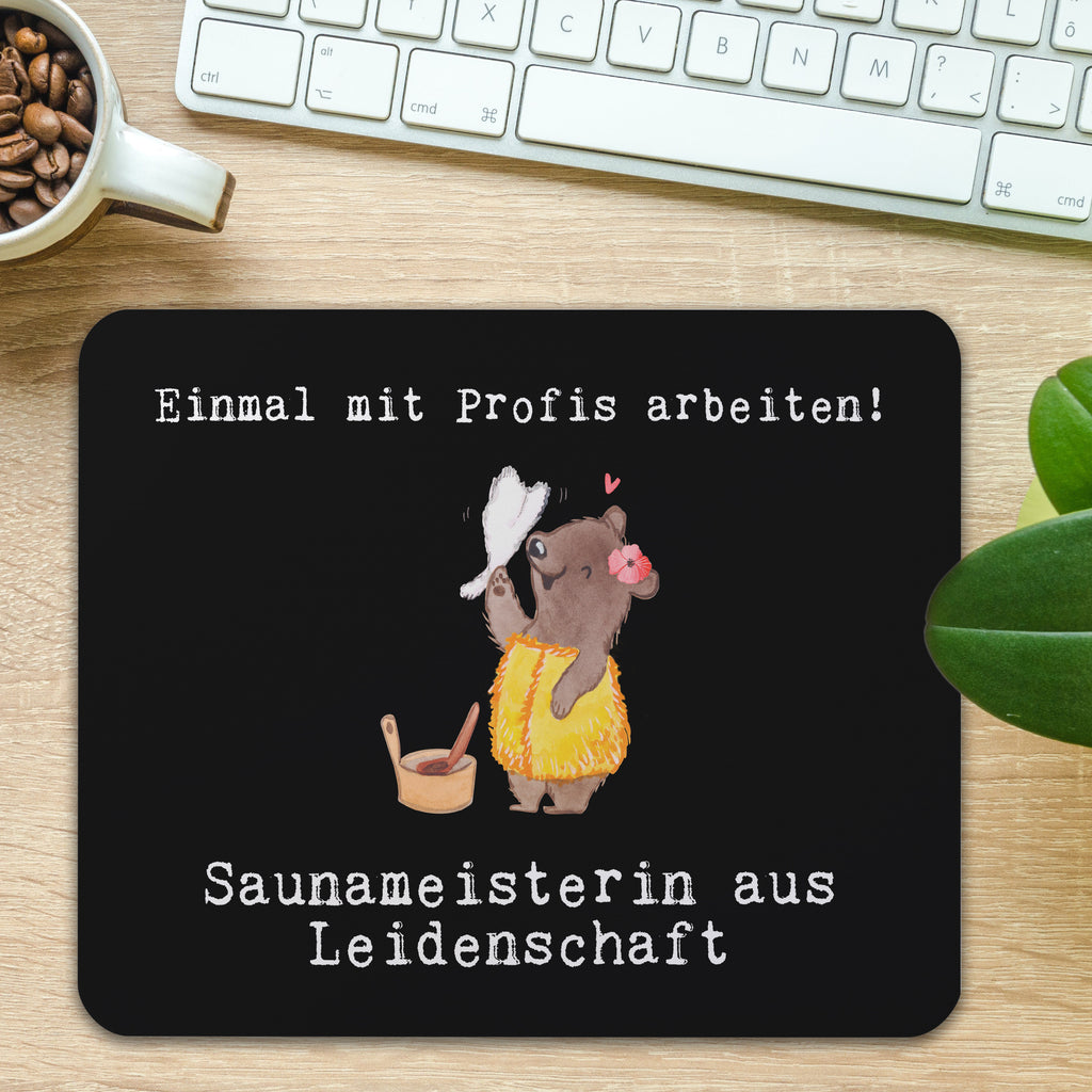 Mauspad Saunameisterin aus Leidenschaft Mousepad, Computer zubehör, Büroausstattung, PC Zubehör, Arbeitszimmer, Mauspad, Einzigartiges Mauspad, Designer Mauspad, Beruf, Ausbildung, Jubiläum, Abschied, Rente, Kollege, Kollegin, Geschenk, Schenken, Arbeitskollege, Mitarbeiter, Firma, Danke, Dankeschön