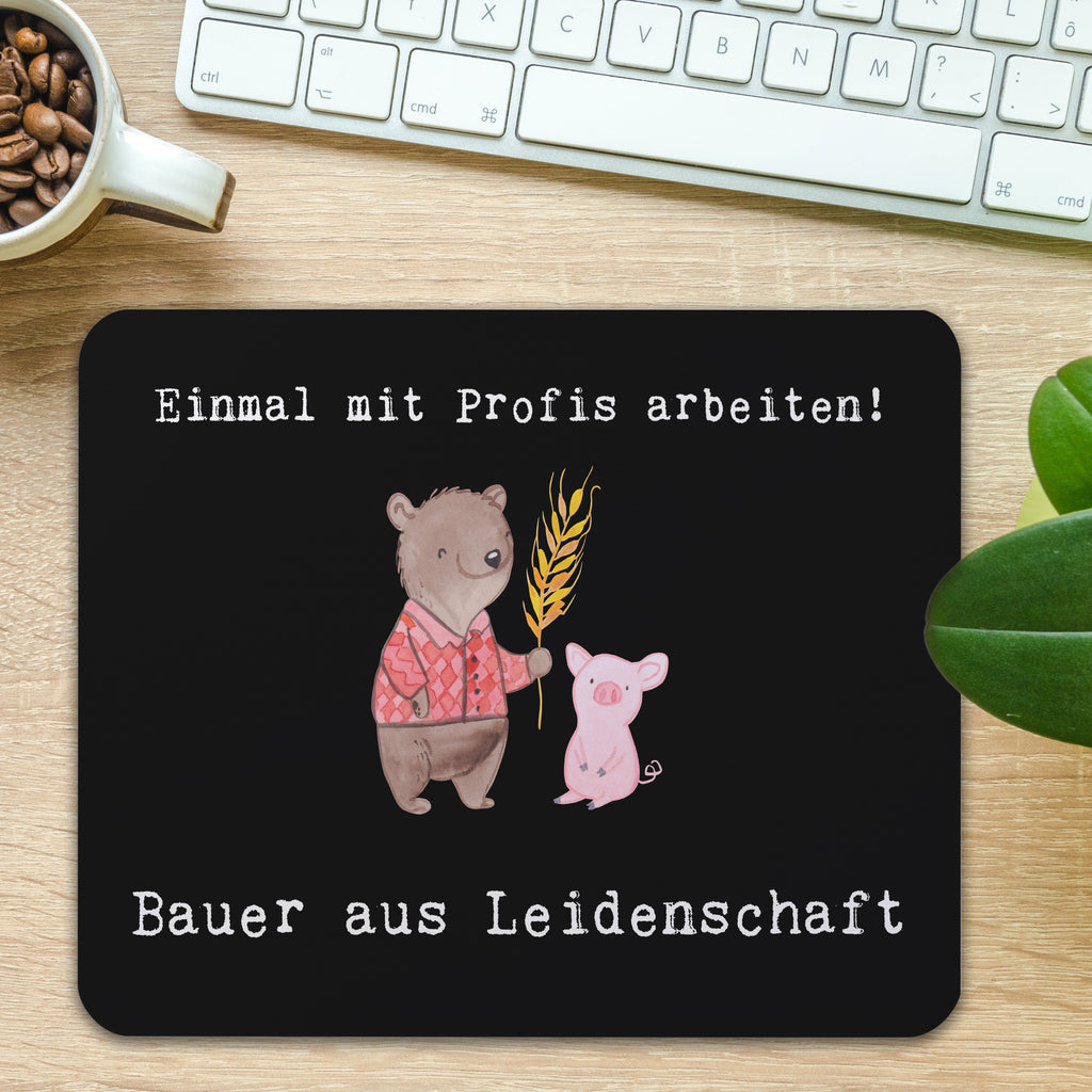 Mauspad Bauer aus Leidenschaft Mousepad, Computer zubehör, Büroausstattung, PC Zubehör, Arbeitszimmer, Mauspad, Einzigartiges Mauspad, Designer Mauspad, Beruf, Ausbildung, Jubiläum, Abschied, Rente, Kollege, Kollegin, Geschenk, Schenken, Arbeitskollege, Mitarbeiter, Firma, Danke, Dankeschön, Landwirt; Bauer, Tierwirt, Agronom, Farmer, Bauernhof