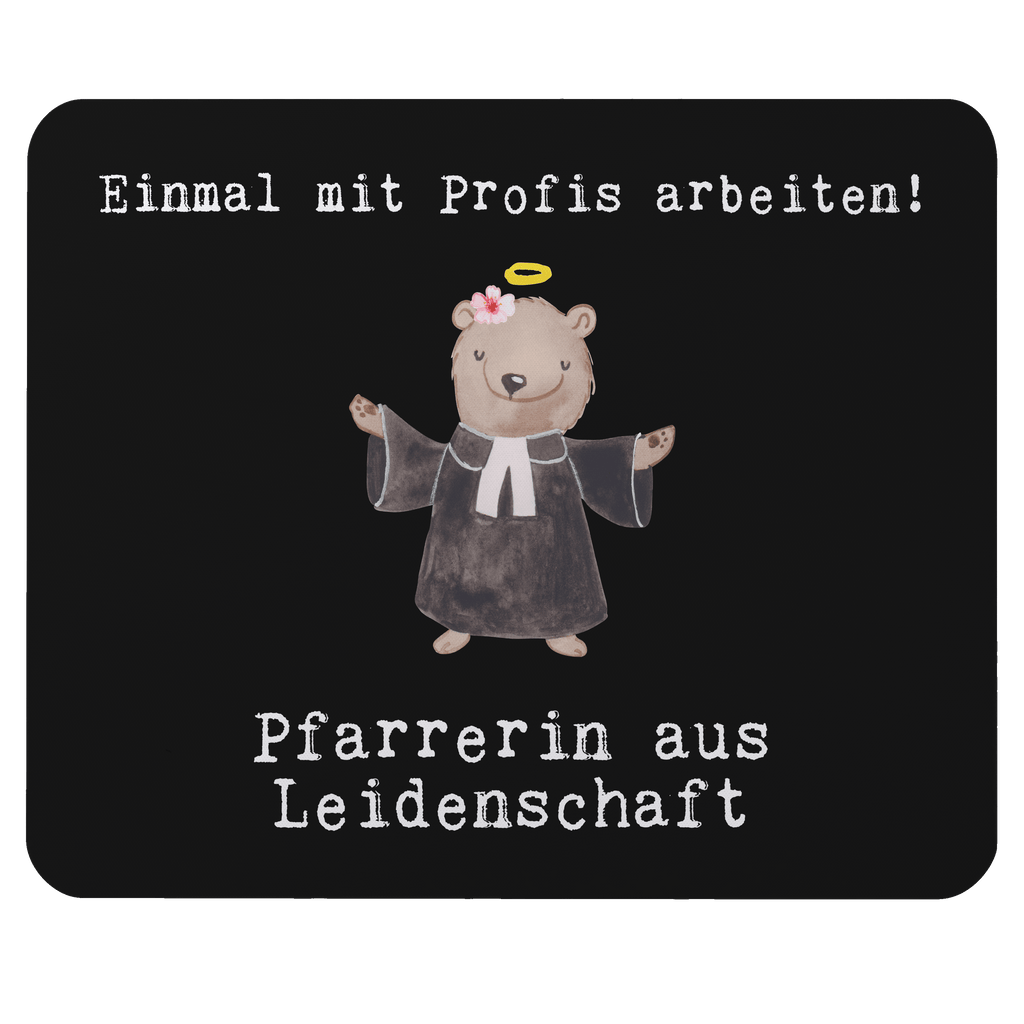 Mauspad Pfarrerin aus Leidenschaft Mousepad, Computer zubehör, Büroausstattung, PC Zubehör, Arbeitszimmer, Mauspad, Einzigartiges Mauspad, Designer Mauspad, Beruf, Ausbildung, Jubiläum, Abschied, Rente, Kollege, Kollegin, Geschenk, Schenken, Arbeitskollege, Mitarbeiter, Firma, Danke, Dankeschön, Pastorin, Dienerin Gottes<br />Geistliche, Pfarrerin, Predigerin<br />Priesterin, Theologin, Kirche