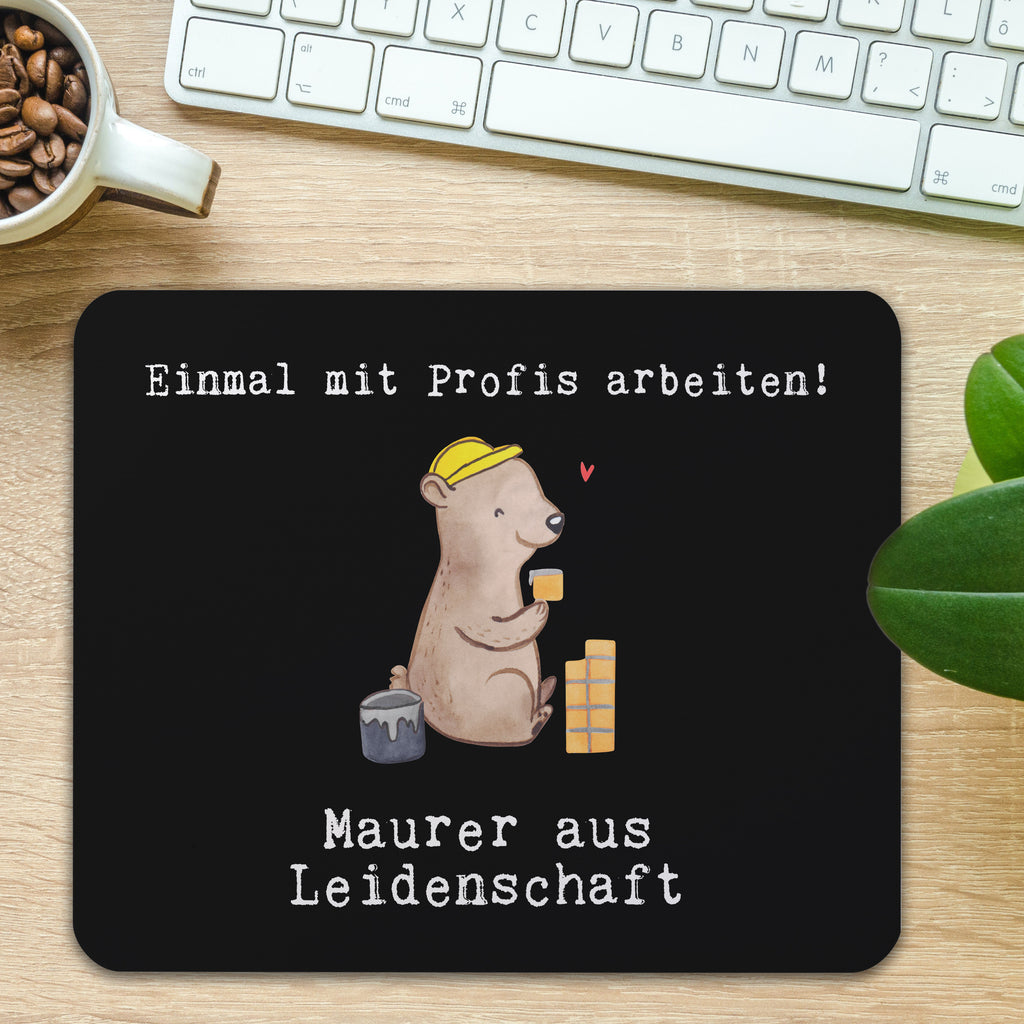 Mauspad Maurer aus Leidenschaft Mousepad, Computer zubehör, Büroausstattung, PC Zubehör, Arbeitszimmer, Mauspad, Einzigartiges Mauspad, Designer Mauspad, Beruf, Ausbildung, Jubiläum, Abschied, Rente, Kollege, Kollegin, Geschenk, Schenken, Arbeitskollege, Mitarbeiter, Firma, Danke, Dankeschön, Maurer, Maurermeister, Gesellenprüfung, Handwerker, Maurerbetrieb