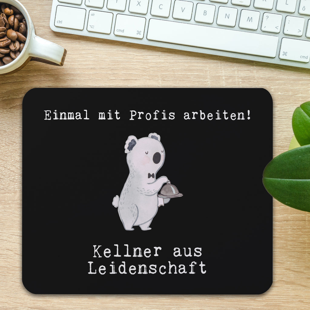 Mauspad Kellner aus Leidenschaft Mousepad, Computer zubehör, Büroausstattung, PC Zubehör, Arbeitszimmer, Mauspad, Einzigartiges Mauspad, Designer Mauspad, Beruf, Ausbildung, Jubiläum, Abschied, Rente, Kollege, Kollegin, Geschenk, Schenken, Arbeitskollege, Mitarbeiter, Firma, Danke, Dankeschön, Kellner, Servicekraft, Restaurant, Ober