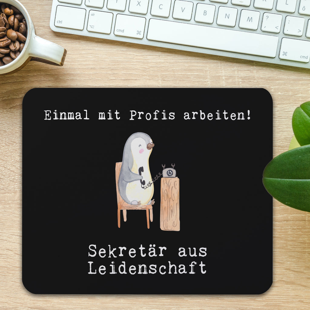 Mauspad Sekretär aus Leidenschaft Mousepad, Computer zubehör, Büroausstattung, PC Zubehör, Arbeitszimmer, Mauspad, Einzigartiges Mauspad, Designer Mauspad, Beruf, Ausbildung, Jubiläum, Abschied, Rente, Kollege, Kollegin, Geschenk, Schenken, Arbeitskollege, Mitarbeiter, Firma, Danke, Dankeschön