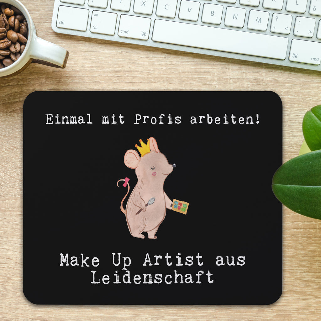 Mauspad Make Up Artist aus Leidenschaft Mousepad, Computer zubehör, Büroausstattung, PC Zubehör, Arbeitszimmer, Mauspad, Einzigartiges Mauspad, Designer Mauspad, Beruf, Ausbildung, Jubiläum, Abschied, Rente, Kollege, Kollegin, Geschenk, Schenken, Arbeitskollege, Mitarbeiter, Firma, Danke, Dankeschön, Kosmetiker, Make Up Artist, Maskenbildner, Visagist, Beauty Salon, Kosmetikstudio, Eröffnung