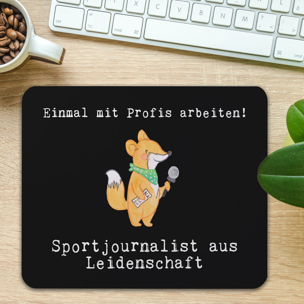 Mauspad Sportjournalist aus Leidenschaft Mousepad, Computer zubehör, Büroausstattung, PC Zubehör, Arbeitszimmer, Mauspad, Einzigartiges Mauspad, Designer Mauspad, Beruf, Ausbildung, Jubiläum, Abschied, Rente, Kollege, Kollegin, Geschenk, Schenken, Arbeitskollege, Mitarbeiter, Firma, Danke, Dankeschön, Sportjournalist, Journalist, Reporter, Redakteur, Pressebüro, Studium