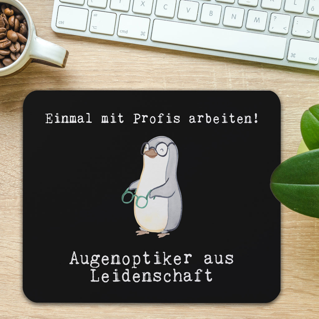 Mauspad Augenoptiker aus Leidenschaft Mousepad, Computer zubehör, Büroausstattung, PC Zubehör, Arbeitszimmer, Mauspad, Einzigartiges Mauspad, Designer Mauspad, Beruf, Ausbildung, Jubiläum, Abschied, Rente, Kollege, Kollegin, Geschenk, Schenken, Arbeitskollege, Mitarbeiter, Firma, Danke, Dankeschön, Augenoptiker, Optiker, Augenarzt, Optometrist, Brillenverkäufer, Brillengeschäft, Eröffnung