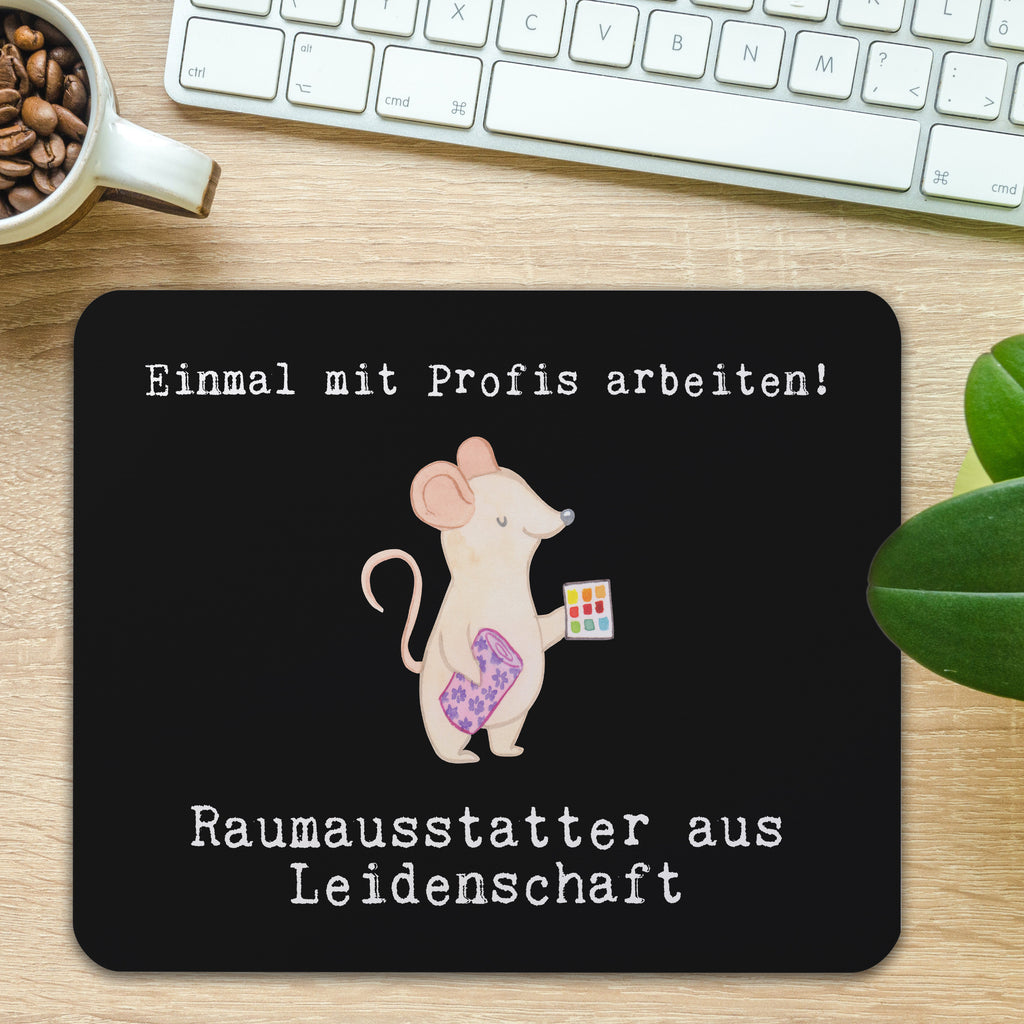 Mauspad Raumausstatter aus Leidenschaft Mousepad, Computer zubehör, Büroausstattung, PC Zubehör, Arbeitszimmer, Mauspad, Einzigartiges Mauspad, Designer Mauspad, Beruf, Ausbildung, Jubiläum, Abschied, Rente, Kollege, Kollegin, Geschenk, Schenken, Arbeitskollege, Mitarbeiter, Firma, Danke, Dankeschön