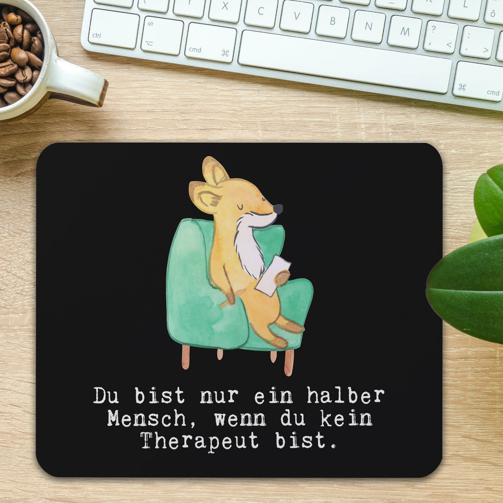 Mauspad Therapeut mit Herz Mousepad, Computer zubehör, Büroausstattung, PC Zubehör, Arbeitszimmer, Mauspad, Einzigartiges Mauspad, Designer Mauspad, Beruf, Ausbildung, Jubiläum, Abschied, Rente, Kollege, Kollegin, Geschenk, Schenken, Arbeitskollege, Mitarbeiter, Firma, Danke, Dankeschön