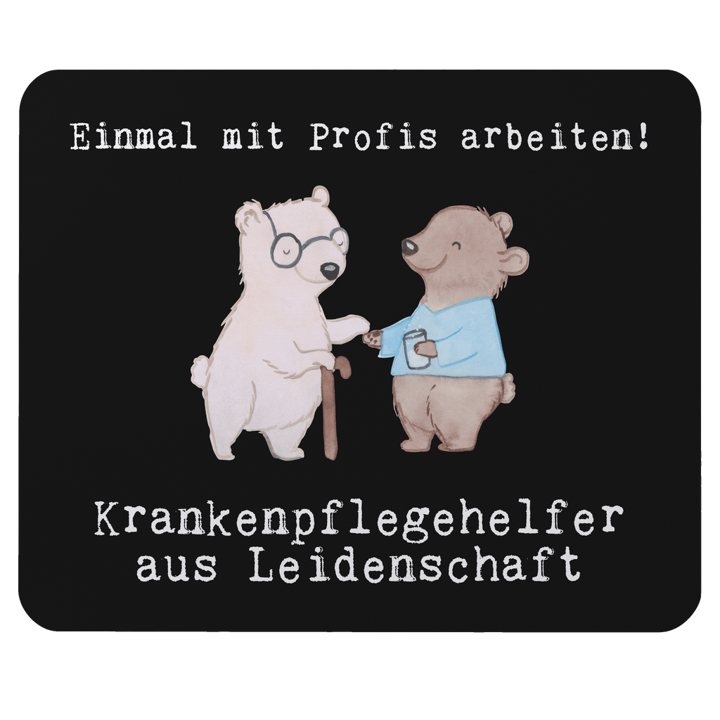 Mauspad Krankenpflegehelfer aus Leidenschaft Mousepad, Computer zubehör, Büroausstattung, PC Zubehör, Arbeitszimmer, Mauspad, Einzigartiges Mauspad, Designer Mauspad, Beruf, Ausbildung, Jubiläum, Abschied, Rente, Kollege, Kollegin, Geschenk, Schenken, Arbeitskollege, Mitarbeiter, Firma, Danke, Dankeschön, Krankenpflegehelfer, Pflegehelfer, Pflegekraft