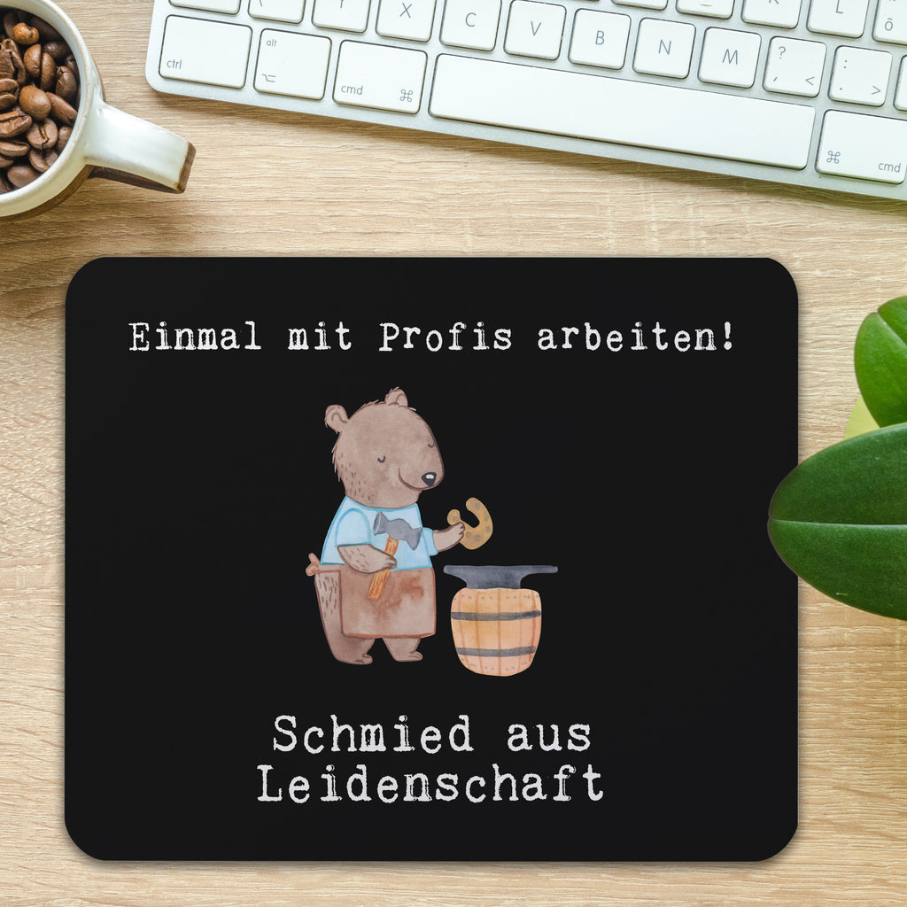 Mauspad Schmied aus Leidenschaft Mousepad, Computer zubehör, Büroausstattung, PC Zubehör, Arbeitszimmer, Mauspad, Einzigartiges Mauspad, Designer Mauspad, Beruf, Ausbildung, Jubiläum, Abschied, Rente, Kollege, Kollegin, Geschenk, Schenken, Arbeitskollege, Mitarbeiter, Firma, Danke, Dankeschön