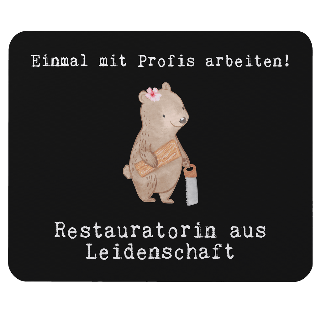 Mauspad Restauratorin aus Leidenschaft Mousepad, Computer zubehör, Büroausstattung, PC Zubehör, Arbeitszimmer, Mauspad, Einzigartiges Mauspad, Designer Mauspad, Beruf, Ausbildung, Jubiläum, Abschied, Rente, Kollege, Kollegin, Geschenk, Schenken, Arbeitskollege, Mitarbeiter, Firma, Danke, Dankeschön