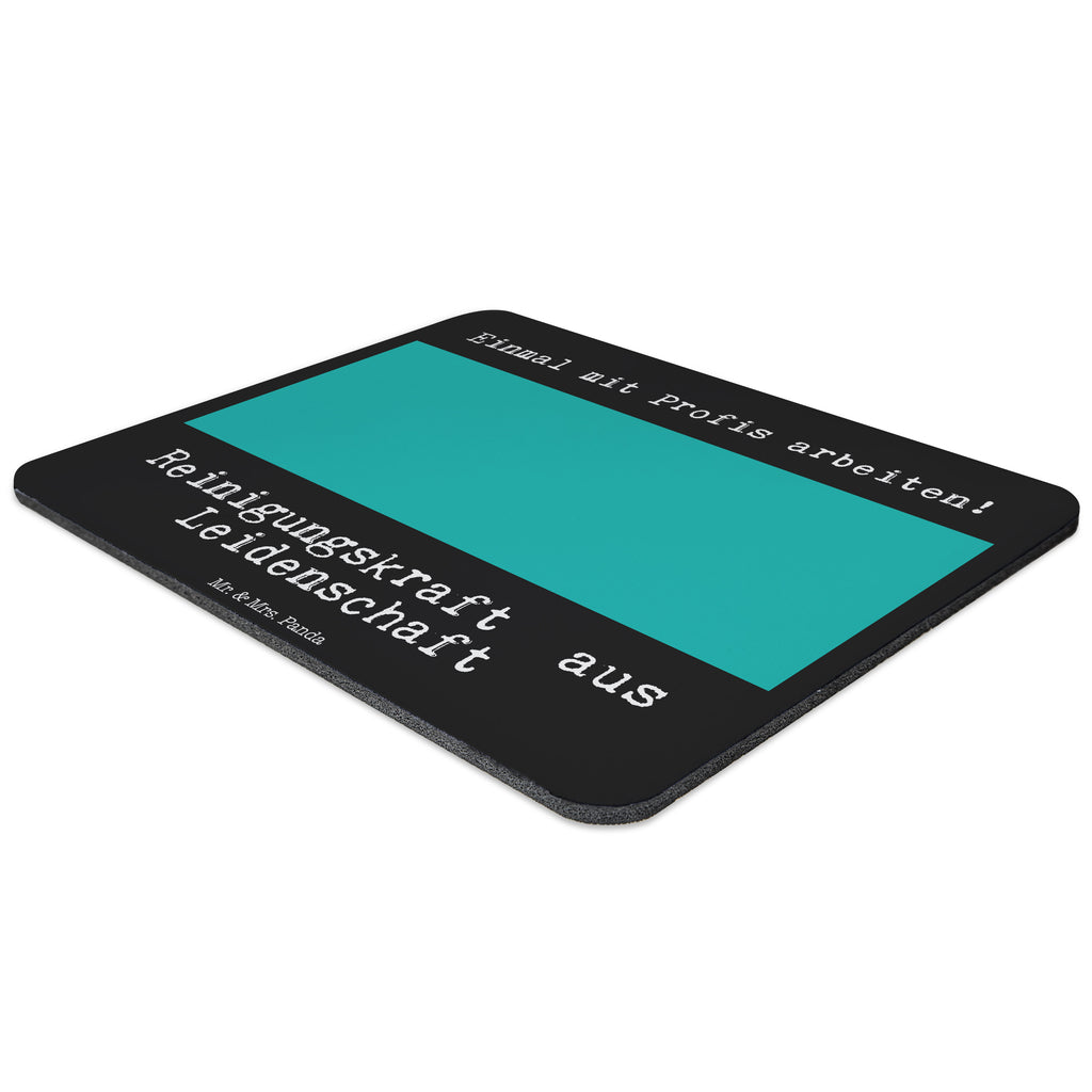 Mauspad Reinigungskraft aus Leidenschaft Mousepad, Computer zubehör, Büroausstattung, PC Zubehör, Arbeitszimmer, Mauspad, Einzigartiges Mauspad, Designer Mauspad, Beruf, Ausbildung, Jubiläum, Abschied, Rente, Kollege, Kollegin, Geschenk, Schenken, Arbeitskollege, Mitarbeiter, Firma, Danke, Dankeschön