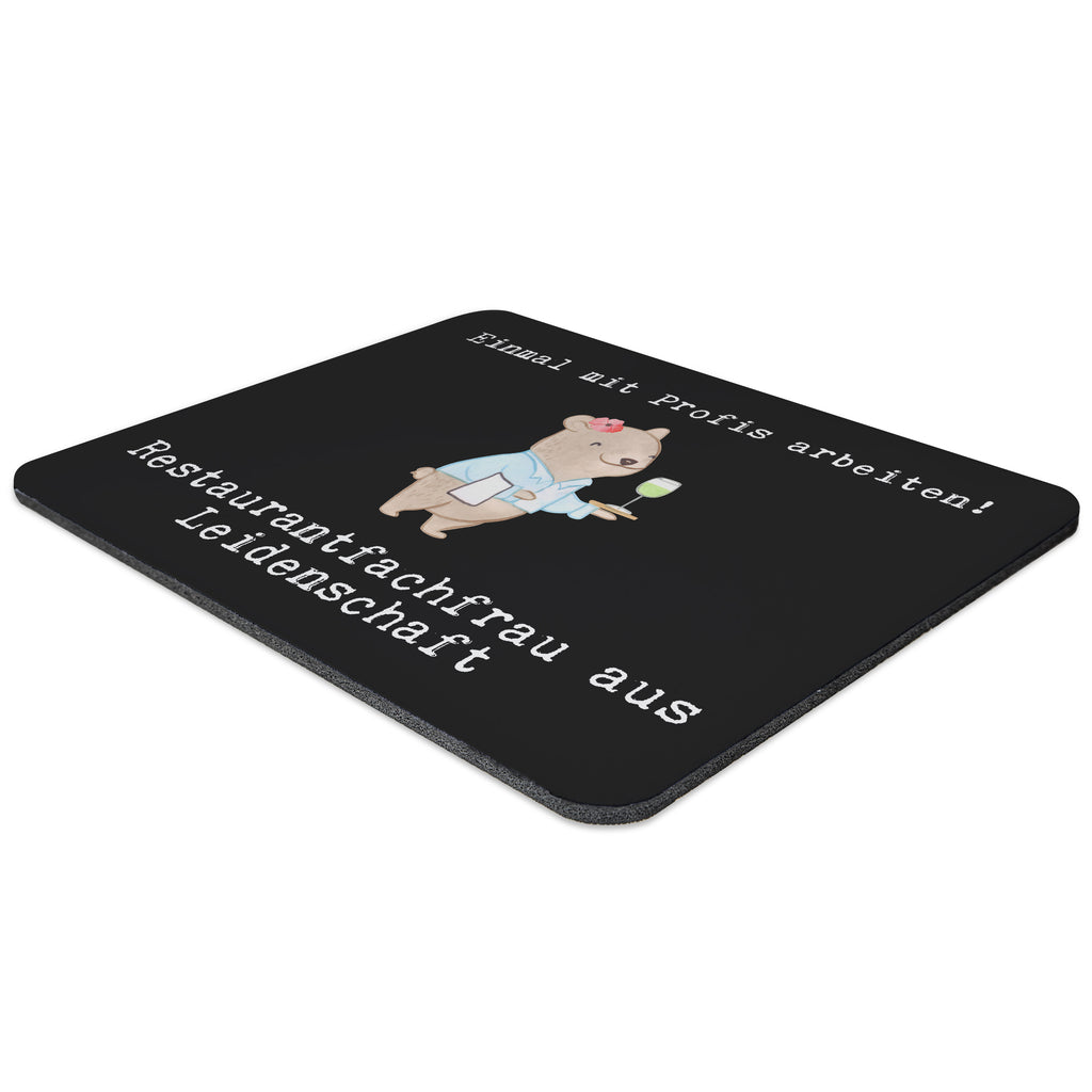 Mauspad Restaurantfachfrau aus Leidenschaft Mousepad, Computer zubehör, Büroausstattung, PC Zubehör, Arbeitszimmer, Mauspad, Einzigartiges Mauspad, Designer Mauspad, Beruf, Ausbildung, Jubiläum, Abschied, Rente, Kollege, Kollegin, Geschenk, Schenken, Arbeitskollege, Mitarbeiter, Firma, Danke, Dankeschön
