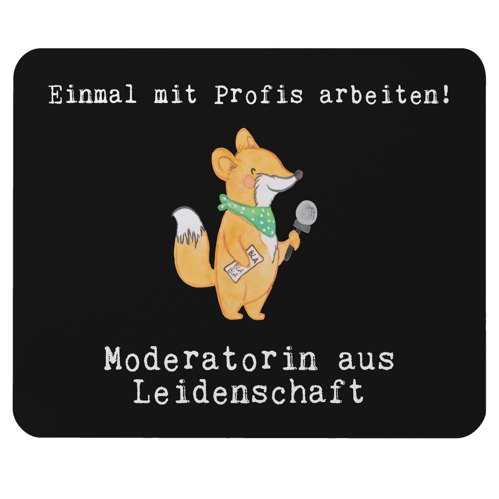 Mauspad Moderatorin aus Leidenschaft Mousepad, Computer zubehör, Büroausstattung, PC Zubehör, Arbeitszimmer, Mauspad, Einzigartiges Mauspad, Designer Mauspad, Beruf, Ausbildung, Jubiläum, Abschied, Rente, Kollege, Kollegin, Geschenk, Schenken, Arbeitskollege, Mitarbeiter, Firma, Danke, Dankeschön