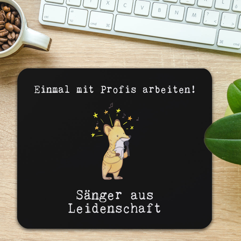 Mauspad Sänger aus Leidenschaft Mousepad, Computer zubehör, Büroausstattung, PC Zubehör, Arbeitszimmer, Mauspad, Einzigartiges Mauspad, Designer Mauspad, Beruf, Ausbildung, Jubiläum, Abschied, Rente, Kollege, Kollegin, Geschenk, Schenken, Arbeitskollege, Mitarbeiter, Firma, Danke, Dankeschön