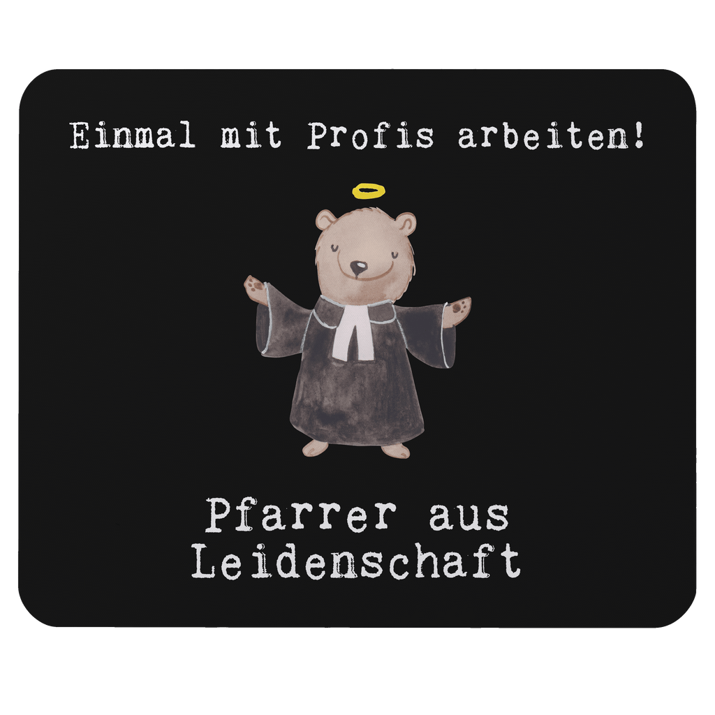 Mauspad Pfarrer aus Leidenschaft Mousepad, Computer zubehör, Büroausstattung, PC Zubehör, Arbeitszimmer, Mauspad, Einzigartiges Mauspad, Designer Mauspad, Beruf, Ausbildung, Jubiläum, Abschied, Rente, Kollege, Kollegin, Geschenk, Schenken, Arbeitskollege, Mitarbeiter, Firma, Danke, Dankeschön, Pastor, Diener Gottes<br />Geistlicher, Pfarrer, Prediger<br />Priester, Theologe, Kirche