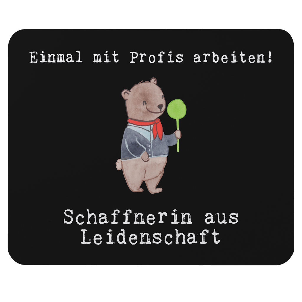 Mauspad Schaffnerin aus Leidenschaft Mousepad, Computer zubehör, Büroausstattung, PC Zubehör, Arbeitszimmer, Mauspad, Einzigartiges Mauspad, Designer Mauspad, Beruf, Ausbildung, Jubiläum, Abschied, Rente, Kollege, Kollegin, Geschenk, Schenken, Arbeitskollege, Mitarbeiter, Firma, Danke, Dankeschön
