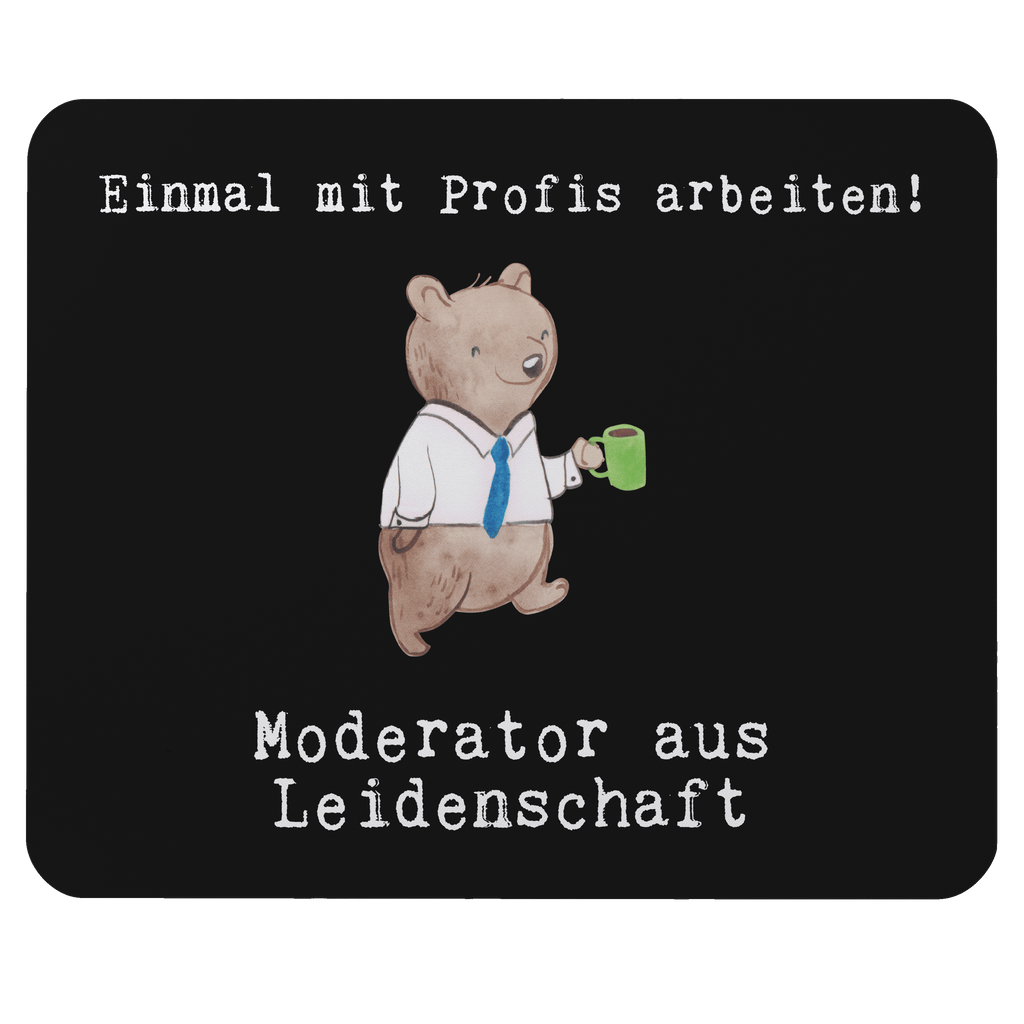 Mauspad Moderator aus Leidenschaft Mousepad, Computer zubehör, Büroausstattung, PC Zubehör, Arbeitszimmer, Mauspad, Einzigartiges Mauspad, Designer Mauspad, Beruf, Ausbildung, Jubiläum, Abschied, Rente, Kollege, Kollegin, Geschenk, Schenken, Arbeitskollege, Mitarbeiter, Firma, Danke, Dankeschön