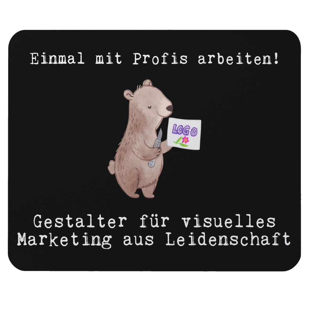 Mauspad Gestalter für visuelles Marketing aus Leidenschaft Mousepad, Computer zubehör, Büroausstattung, PC Zubehör, Arbeitszimmer, Mauspad, Einzigartiges Mauspad, Designer Mauspad, Beruf, Ausbildung, Jubiläum, Abschied, Rente, Kollege, Kollegin, Geschenk, Schenken, Arbeitskollege, Mitarbeiter, Firma, Danke, Dankeschön