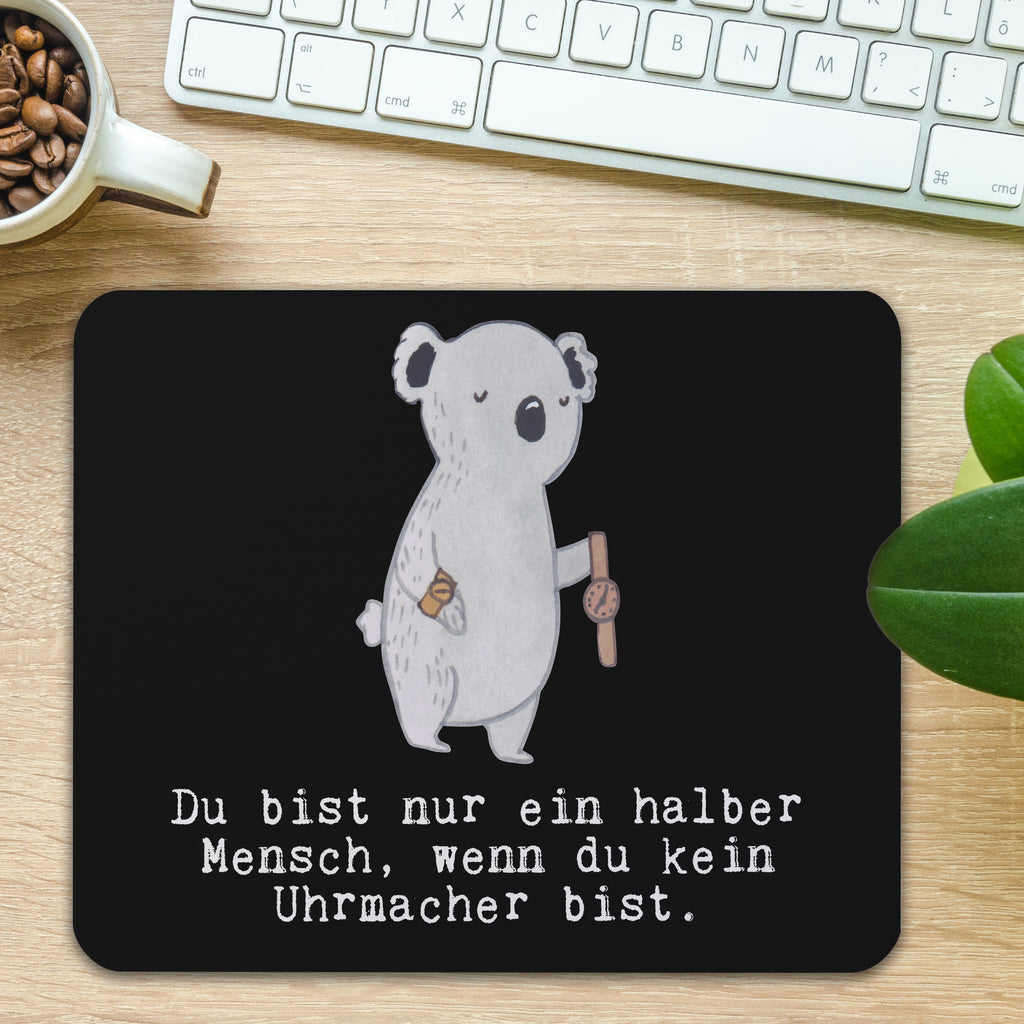 Mauspad Uhrmacher mit Herz Mousepad, Computer zubehör, Büroausstattung, PC Zubehör, Arbeitszimmer, Mauspad, Einzigartiges Mauspad, Designer Mauspad, Beruf, Ausbildung, Jubiläum, Abschied, Rente, Kollege, Kollegin, Geschenk, Schenken, Arbeitskollege, Mitarbeiter, Firma, Danke, Dankeschön