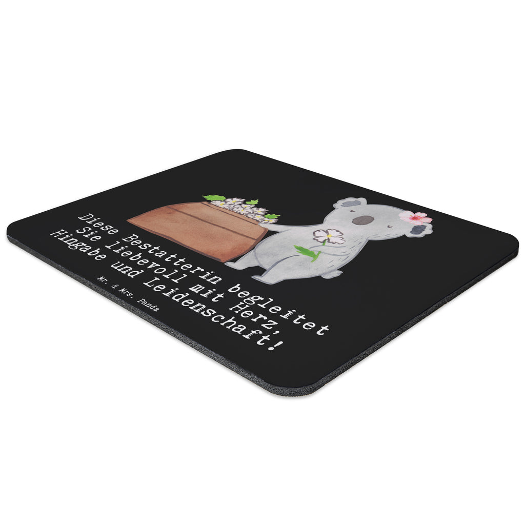Mauspad Bestatterin mit Herz Mousepad, Computer zubehör, Büroausstattung, PC Zubehör, Arbeitszimmer, Mauspad, Einzigartiges Mauspad, Designer Mauspad, Beruf, Ausbildung, Jubiläum, Abschied, Rente, Kollege, Kollegin, Geschenk, Schenken, Arbeitskollege, Mitarbeiter, Firma, Danke, Dankeschön