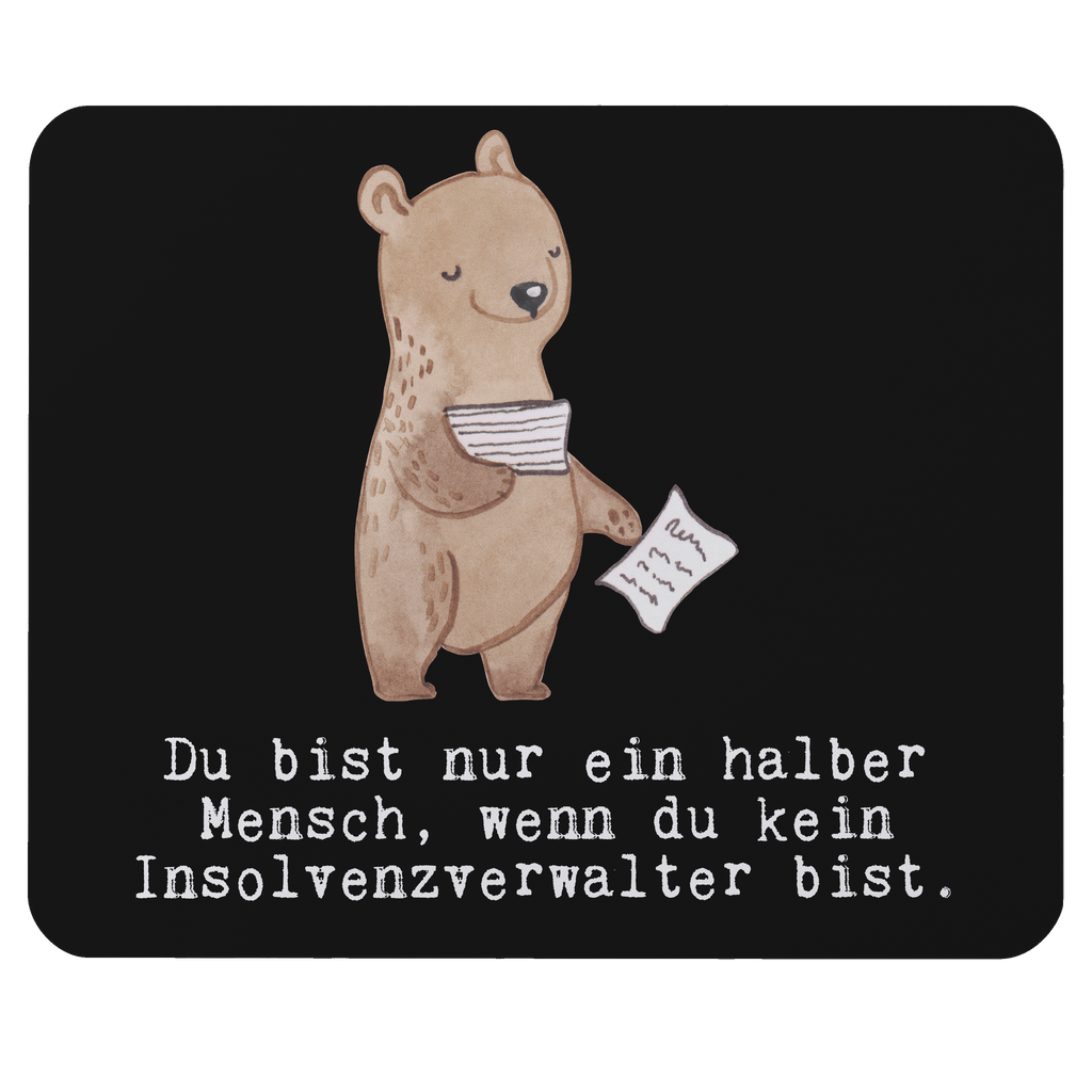 Mauspad Insolvenzverwalter mit Herz Mousepad, Computer zubehör, Büroausstattung, PC Zubehör, Arbeitszimmer, Mauspad, Einzigartiges Mauspad, Designer Mauspad, Beruf, Ausbildung, Jubiläum, Abschied, Rente, Kollege, Kollegin, Geschenk, Schenken, Arbeitskollege, Mitarbeiter, Firma, Danke, Dankeschön