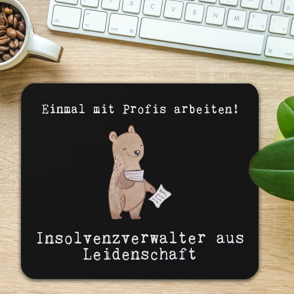 Mauspad Insolvenzverwalter aus Leidenschaft Mousepad, Computer zubehör, Büroausstattung, PC Zubehör, Arbeitszimmer, Mauspad, Einzigartiges Mauspad, Designer Mauspad, Beruf, Ausbildung, Jubiläum, Abschied, Rente, Kollege, Kollegin, Geschenk, Schenken, Arbeitskollege, Mitarbeiter, Firma, Danke, Dankeschön
