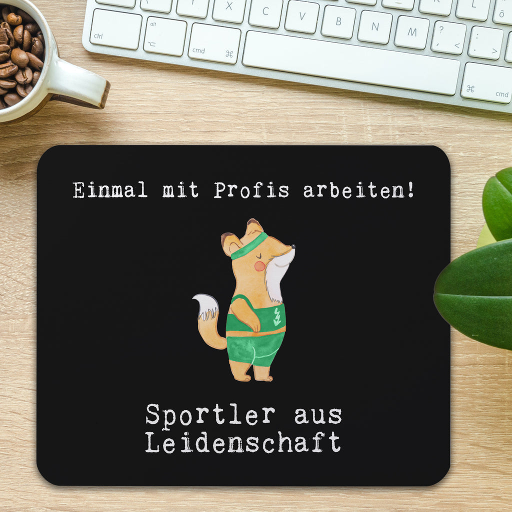Mauspad Sportler aus Leidenschaft Mousepad, Computer zubehör, Büroausstattung, PC Zubehör, Arbeitszimmer, Mauspad, Einzigartiges Mauspad, Designer Mauspad, Beruf, Ausbildung, Jubiläum, Abschied, Rente, Kollege, Kollegin, Geschenk, Schenken, Arbeitskollege, Mitarbeiter, Firma, Danke, Dankeschön
