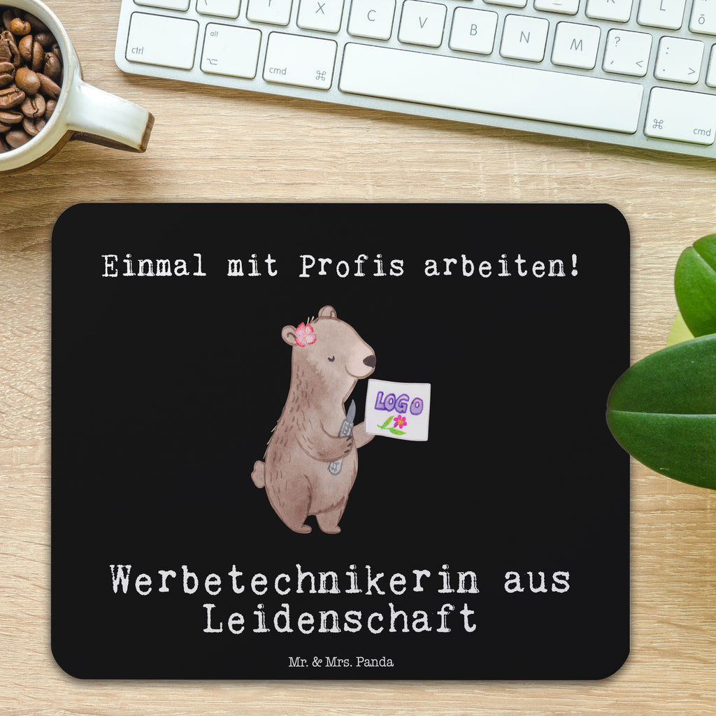 Mauspad Werbetechnikerin aus Leidenschaft Mousepad, Computer zubehör, Büroausstattung, PC Zubehör, Arbeitszimmer, Mauspad, Einzigartiges Mauspad, Designer Mauspad, Beruf, Ausbildung, Jubiläum, Abschied, Rente, Kollege, Kollegin, Geschenk, Schenken, Arbeitskollege, Mitarbeiter, Firma, Danke, Dankeschön