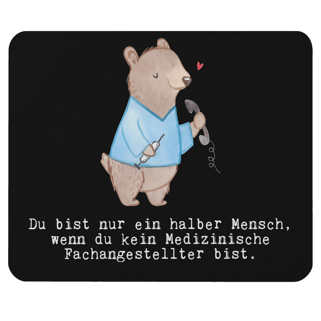 Mauspad Medizinische Fachangestellter mit Herz Mousepad, Computer zubehör, Büroausstattung, PC Zubehör, Arbeitszimmer, Mauspad, Einzigartiges Mauspad, Designer Mauspad, Beruf, Ausbildung, Jubiläum, Abschied, Rente, Kollege, Kollegin, Geschenk, Schenken, Arbeitskollege, Mitarbeiter, Firma, Danke, Dankeschön, Arzthelfer, Medizinischer Fachangestellter, Sprechstundenhilfe