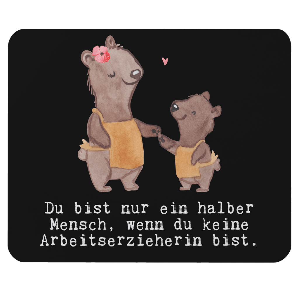 Mauspad Arbeitserzieherin mit Herz Mousepad, Computer zubehör, Büroausstattung, PC Zubehör, Arbeitszimmer, Mauspad, Einzigartiges Mauspad, Designer Mauspad, Beruf, Ausbildung, Jubiläum, Abschied, Rente, Kollege, Kollegin, Geschenk, Schenken, Arbeitskollege, Mitarbeiter, Firma, Danke, Dankeschön, Arbeitserzieherin, Arbeitspädagogin, Studium