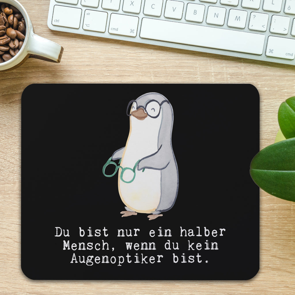 Mauspad Augenoptiker mit Herz Mousepad, Computer zubehör, Büroausstattung, PC Zubehör, Arbeitszimmer, Mauspad, Einzigartiges Mauspad, Designer Mauspad, Beruf, Ausbildung, Jubiläum, Abschied, Rente, Kollege, Kollegin, Geschenk, Schenken, Arbeitskollege, Mitarbeiter, Firma, Danke, Dankeschön, Augenoptiker, Optiker, Augenarzt, Optometrist, Brillenverkäufer, Brillengeschäft, Eröffnung