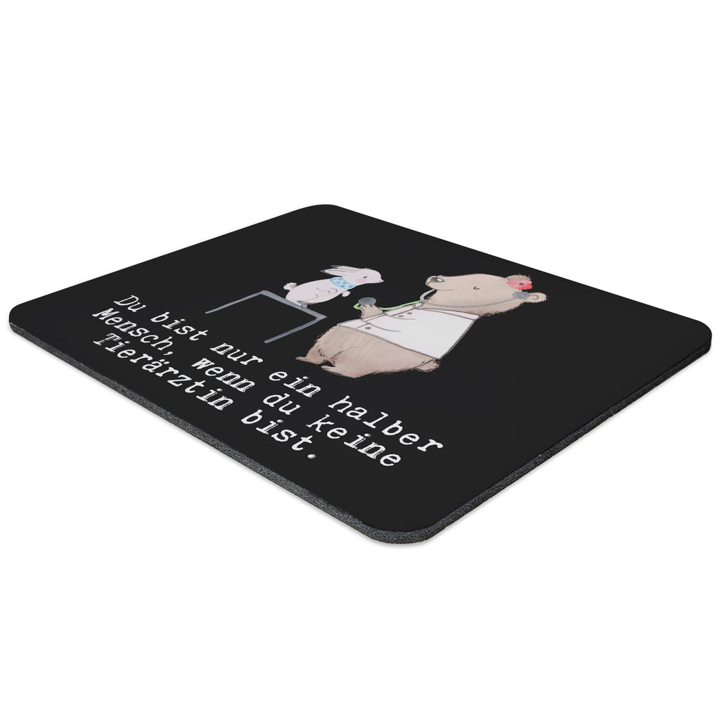 Mauspad Tierärztin mit Herz Mousepad, Computer zubehör, Büroausstattung, PC Zubehör, Arbeitszimmer, Mauspad, Einzigartiges Mauspad, Designer Mauspad, Beruf, Ausbildung, Jubiläum, Abschied, Rente, Kollege, Kollegin, Geschenk, Schenken, Arbeitskollege, Mitarbeiter, Firma, Danke, Dankeschön